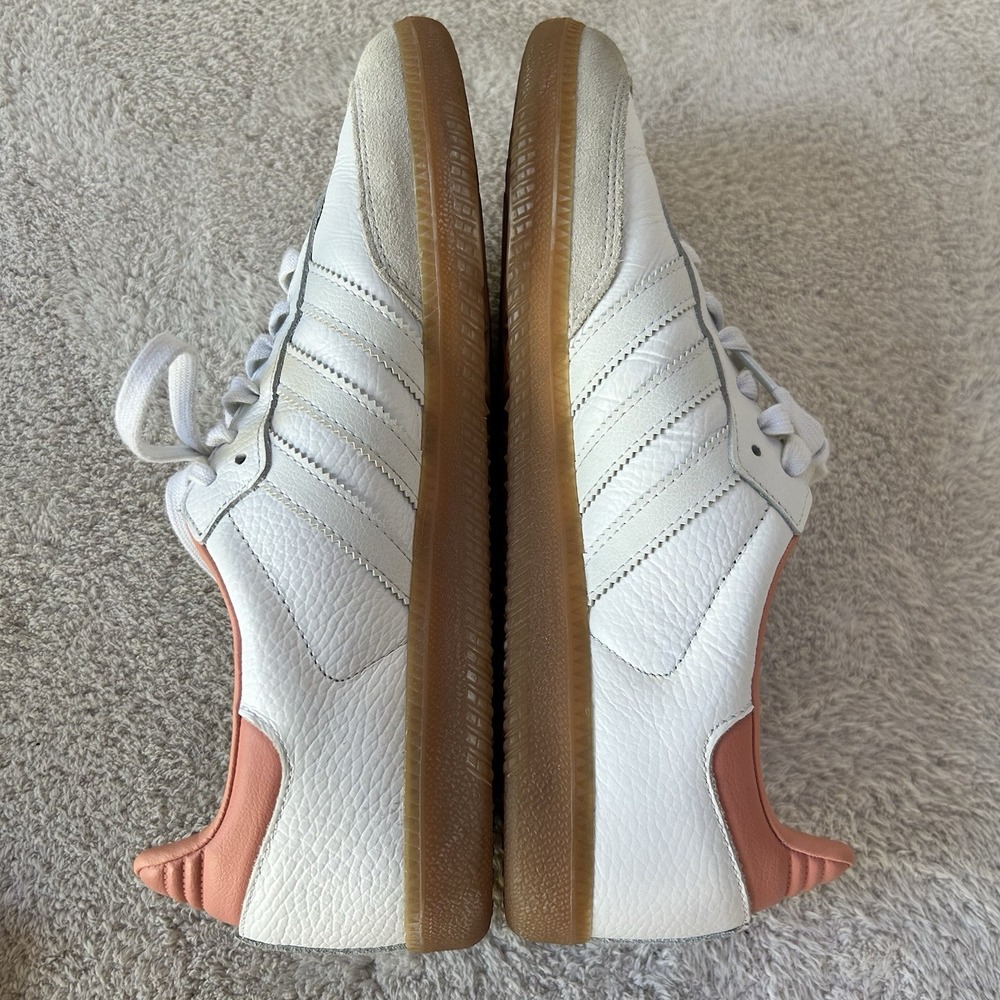 Adidas Sambas OG Wonder Clay White Pink Size 10 WMNS NWOB - Picture 2 of 6